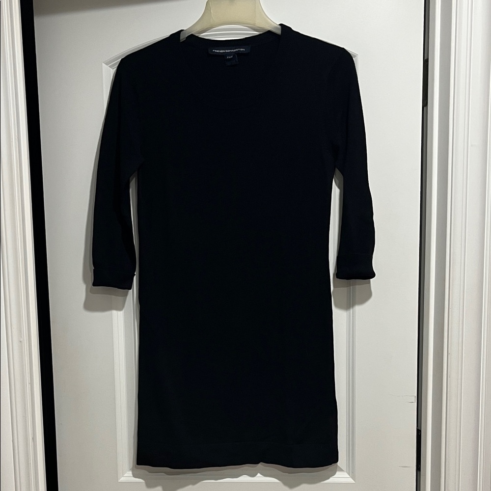 French Connection Classic Black Knit Dress
